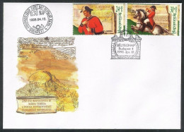 Hungary 1998, Stamp Day, Postal System In Time Of Maria Theresia, FDC - Sonstige & Ohne Zuordnung