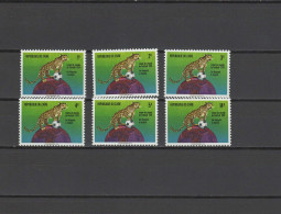 Congo Zaire 1974 Football Soccer World Cup Set Of 6 MNH - 1974 – West Germany