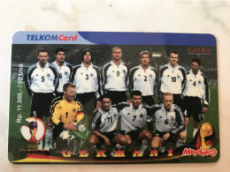 TELKOM  CARD INDONESIA    FOOTBALL TEAM  GERMANY - Indonesië