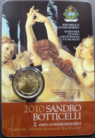 San Marino - 2 Euro 2010 - Sandro Botticelli - KM# 494 - San Marino