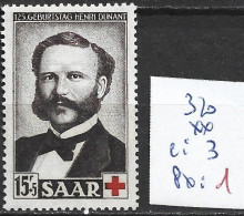 SARRE 320 ** Côte 3 € - Unused Stamps
