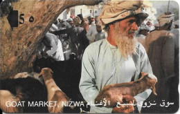 Oman: General Telecommunications Organization - 1992 Goat Market, Nizwa - Oman