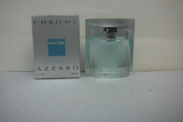 AZZARO "CHROME" MINI EDT 7 ML  LIRE & VOIR  MANGOPAY UNIQUEMENT - Miniatures Hommes (avec Boite)