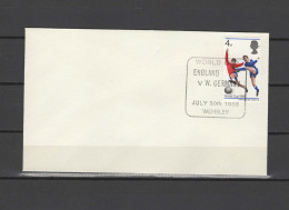 UK England, Great Britain 1966 Football Soccer World Cup Commemorative Cover Final Match England - Germany - 1966 – Angleterre