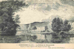 91 - Chamarande - Le Château D'après Un Dessin Original De M Eugène Lavieille 1874 - Correspondance - CPA - Oblitération - Autres & Non Classés