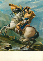 Art - Peinture Histoire - Jacques-Louis David - Napoléon Bonaparte Franchissant Les Alpes Au Saint-Bernard - CPM - Voir  - Histoire