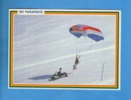 Sports - Sports D'Hiver - Ski - Ski Parapente - Carte Vierge - Deportes De Invierno