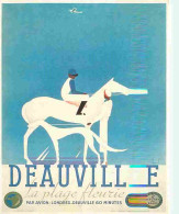 Publicite - Deauville - Illustration De L Commarmond - Chevaux - Carte Neuve - CPM - Voir Scans Recto-Verso - Publicidad
