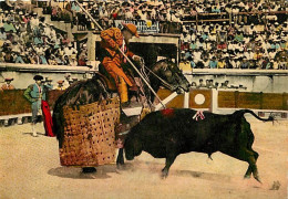 Corrida - Une Bonne Pique - Chevaux - CPM - Voir Scans Recto-Verso - Corrida