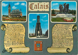 62 - Calais - Multivues - Blasons - CPM - Voir Scans Recto-Verso - Calais