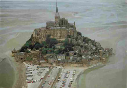 50 - Le Mont Saint Michel - Vue Générale Aérienne - Flamme Postale - CPM - Voir Scans Recto-Verso - Le Mont Saint Michel