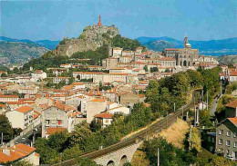 43 - Le Puy En Velay - Vue Générale - Statue De Notre-Dame De France - Rocher Corneille - Flamme Postale De Saint Flour  - Le Puy En Velay