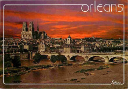 45 - Orléans - Vue Générale - Vue De Nuit - CPM - Voir Scans Recto-Verso - Orleans