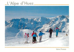 38 - Alpe D'Huez - Les Pistes - Hiver - Neige - Skieurs - CPM - Voir Scans Recto-Verso - Autres & Non Classés