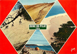 33 - Dune Du Pyla - Multivues - Bassin D'Arcachon - CPM - Voir Scans Recto-Verso - Otros & Sin Clasificación