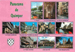 29 - Quimper - Multivues - Blasons - Voir Scans Recto Verso  - Quimper