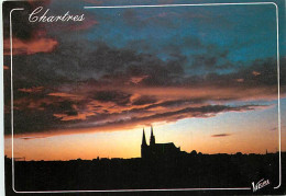 28 - Chartres - Perspective Sur La Cathédrale - CPM - Voir Scans Recto-Verso - Chartres