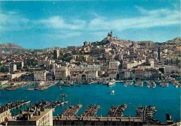 13 - Marseille - Le Vieux Port - Notre Dame De La Garde - Carte Neuve - CPM - Voir Scans Recto-Verso - Vieux Port, Saint Victor, Le Panier