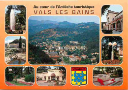 07 - Vals Les Bains - Multivues - Blasons - Carte Neuve - CPM - Voir Scans Recto-Verso - Vals Les Bains