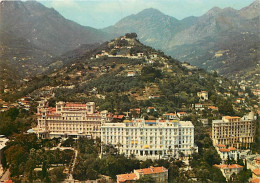 06 - Menton - La Colline De L'Annonciade - Au Sommet: Le Monastère - A Droite: Le Winter - A Gauche: Le Riviéra - Vue Aé - Menton