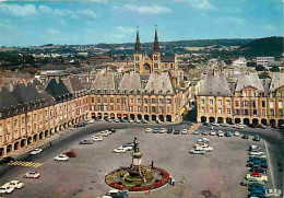 08 - Charleville Mézières - La Place Ducale Et La Statue De Charles De Gonzague - Automobiles - CPM - Voir Scans Recto-V - Charleville