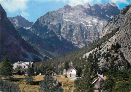 05 - Ailefroide - La Chapelle, Le Chalet Des Guides Et Le Pelvoux - CPM - Voir Scans Recto-Verso - Andere & Zonder Classificatie