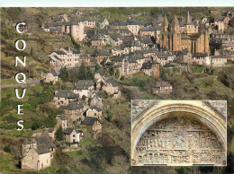 12 - Conques En Rouergue - Vue Générale Aérienne - CPM - Voir Scans Recto-Verso - Autres & Non Classés