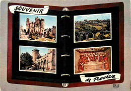 12 - Rodez - Multivues - Carte Dentelée - CPSM Grand Format - Voir Scans Recto-Verso - Rodez