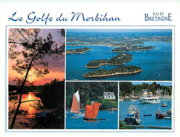 56 - Golfe Du Morbihan - Multivues - CPM - Voir Scans Recto-Verso - Andere & Zonder Classificatie