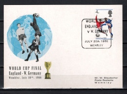 UK England, Great Britain 1966 Football Soccer World Cup Commemorative Postcard Final Match England - Germany - 1966 – Inglaterra