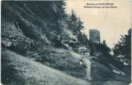 CPA Carte Postale France Raon-l'Étape Rochers Et Ruines De Pierre Percée  VM80608 - Raon L'Etape