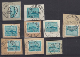 Oostende Cachet Meenen Mons L2 GISTEL  GENT ... - Used Stamps