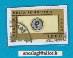 USATI ITALIA POSTA PRIORITARIA 2000 - Ref.1405C "2^ Emissione" 1 Val. - - 1991-00: Gebraucht