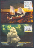 Hungary 1999, Sailing Ships, Set Of Maxi Cards - Altri & Non Classificati
