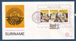 Surinam - FDC - Premier Jour - PhilexFrance 82 - 1982 - Suriname