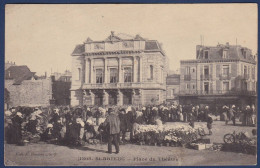 CPA 1 Euro Thème Marché Market Prix De Départ 1 Euro Circulé Saint Brieuc - Fliegende Händler