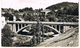 34  LA SALVETAT SUR AGOUT  LE NOUVEAU PONT ET LA VALLEE   1961 9X14 - La Salvetat