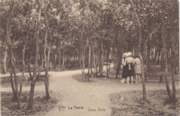 La Panne - Sous Bois - De Panne