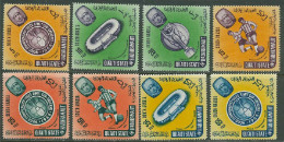 Aden - Qu'aiti State In Hadhramaut 1966 Football Soccer World Cup Set Of 8 MNH - 1966 – Inghilterra