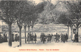 58-NEVERS- INSTITUTION MILLET-DUCLOUX- COUR DE RECREATION - Nevers