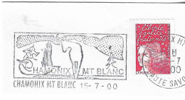 FRANCE. POSTMARK. CHAMONIX. 2000 - 1961-....