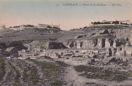 Tunisie, Carthage, Ruines De La Basilique - Tunisie