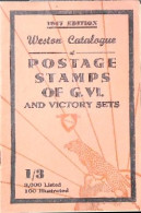 Timbres - Livres - Magazines - Anglais - Weston Catalogue - Postage Stamps  Of G.VI - 1947 -  4 Photos - Anglais (àpd. 1941)