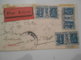 France Poste Aerienne , Lettre De Sanary 1931 Pour Atara - 1927-1959 Lettres & Documents