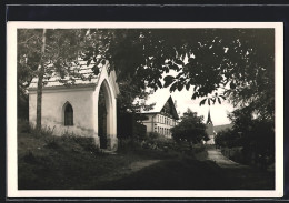 AK Maria Pfarr Im Lungau, Strassenpartie Mit Blick Zur Kirche  - Andere & Zonder Classificatie