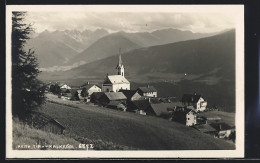 AK Reith, Teilansicht Mit Kirche Und Kalkkögl  - Otros & Sin Clasificación