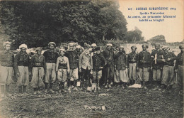 Nantes * Guerre Européenne 1914 N°109 * Spahis Marocains * Au Centre Prisonnier Allemand Habillé En Tringlot - Nantes