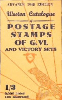 Timbres - Livres - Magazines - Anglais - Weston Catalogue - Postage Stamps  Of G.VI - 1948 -  4 Photos - Englisch (ab 1941)
