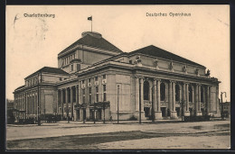 AK Berlin-Charlottenburg, Deutsches Opernhaus  - Charlottenburg