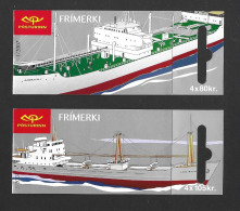 Iceland 2007 MNH Cargo Ships. Booklet Stamps SB79/80 - Booklets